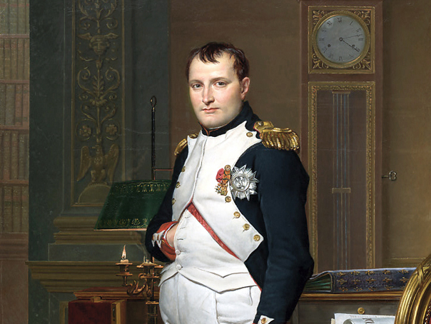 Наполеон Бонапарт у своєму кабінеті в Тюрільі